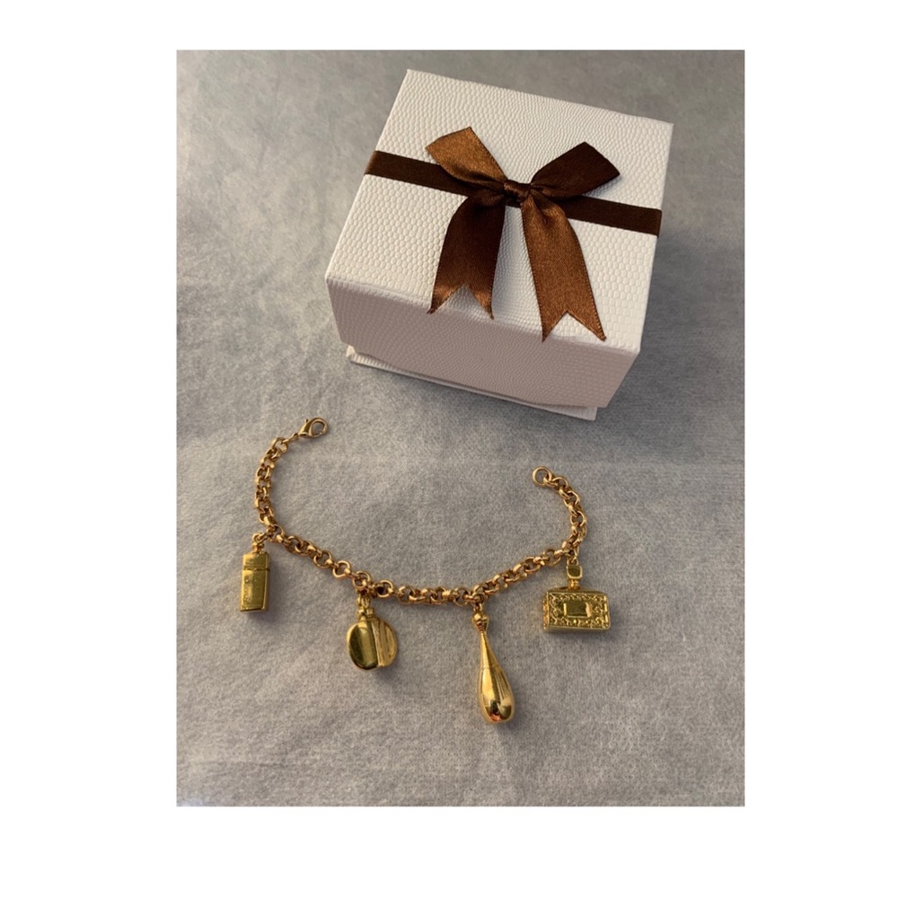 Vintage Christian Dior charm bracelet